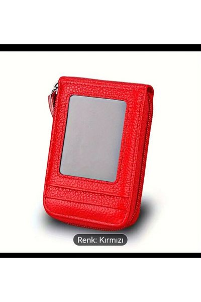 ORGANICYOU Yiwu Women's Credit Card Wallet, Multi-Card Case Wallet with Id Window