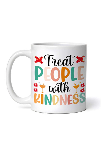 OEM Εξατομικευμένη λευκή κούπα, Φερθείτε στους ανθρώπους με καλοσύνη, INOVATI...