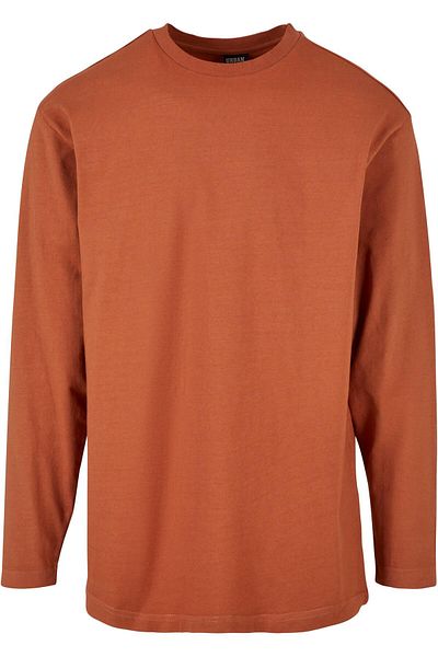 Urban Classics Herren Heavy Oversized Garment Dye Longsleeve