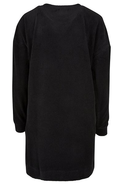 Urban Classics Damen Ladies Velvet Rib Crew Dress