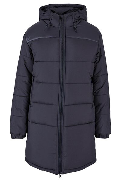 Urban Classics Damen Ladies Hooded Mixed Puffer Coat