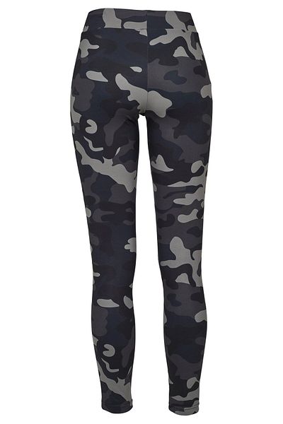 Urban Classics Damen Ladies Camo Tech Mesh Leggings