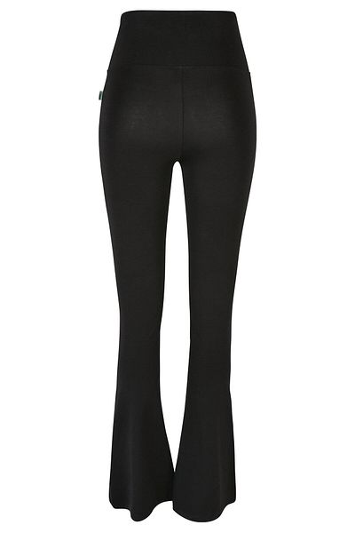 Urban Classics Damen Ladies Organic Stretch Jersey Bootcut Leggings