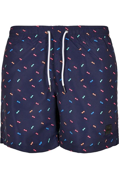 Urban Classics Herren Pattern Swim Shorts