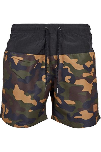 Urban Classics Herren Block Swim Shorts