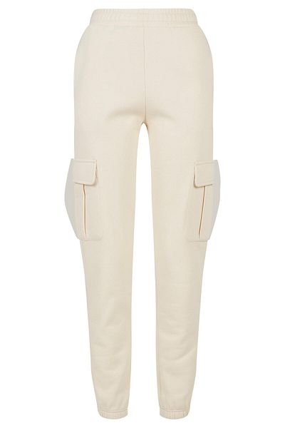 Urban Classics Damen Ladies High Waist Cargo Sweat Pants