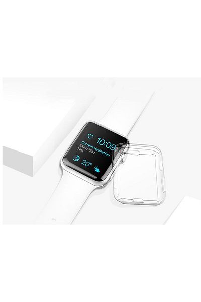 REDz Accessories Carcasă de protecție transparentă pentru Apple Watch 4/5/6/SE/SE2 - Apple Watch 4/5/6/SE 40mm