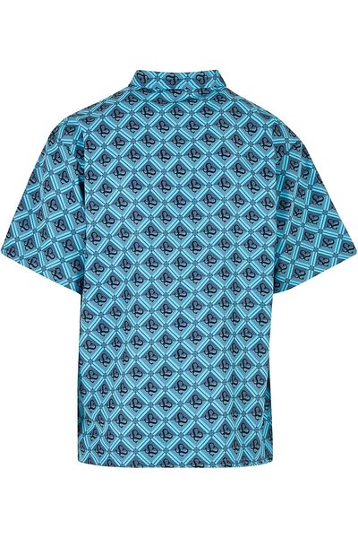 9N1M SENSE Herren Sense All Over Monogram Print Shirt