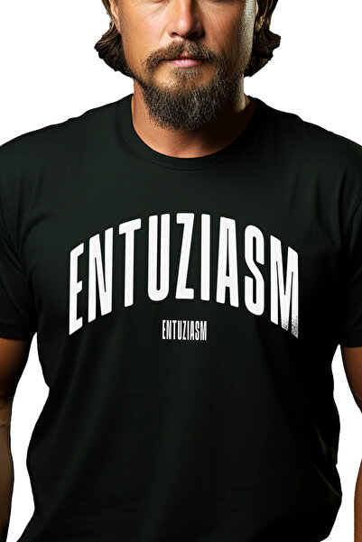 StoryGift Romania Tricou Barbati Cuvantul Entuziasm, Motivational, Self Help,...