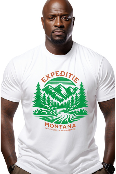 StoryGift Romania Men's T-Shirt Montana Expedition Life Is More Beautiful On ...