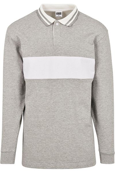 Urban Classics Herren Rugby Panel Shirt