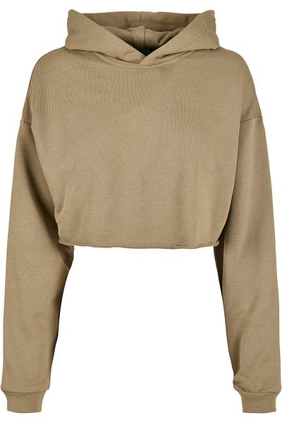 Urban Classics Damen Ladies Oversized Cropped Hoody