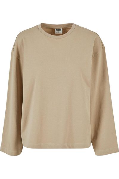 Urban Classics Damen Ladies Organic Oversized Longsleeve