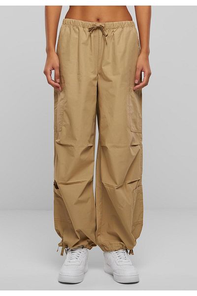 Urban Classics Ladies Cotton Cargo Parashute Pants