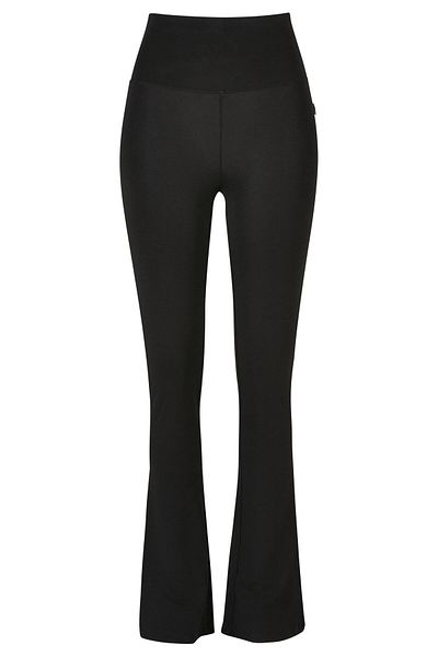 Urban Classics Damen Ladies Organic Stretch Jersey Bootcut Leggings