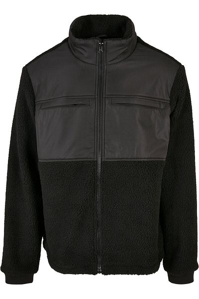 Urban Classics Herren Patched Sherpa Jacket