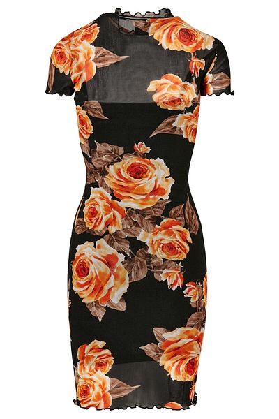 Urban Classics Damen Ladies Mesh Double Layer Dress