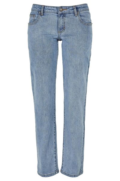 Urban Classics Damen Ladies Low Waist Straight Denim Pants