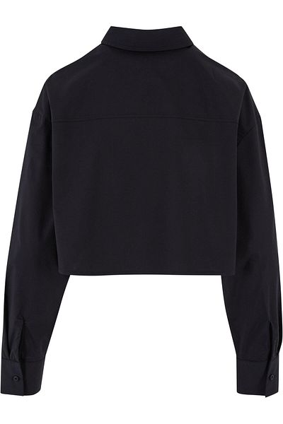 Urban Classics Damen Ladies Cropped Oversized Blouse