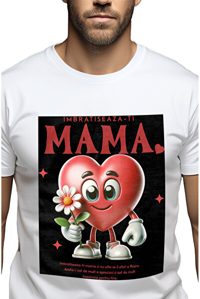 StoryGift Romania Tricou Barbati Imbratisare-mama, Cea Mai Buna Mama Familie ...