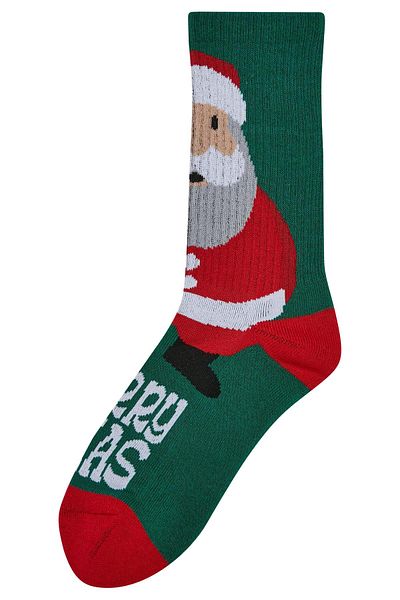 Urban Classics Unisex Fancy Santa Socks 2-pack