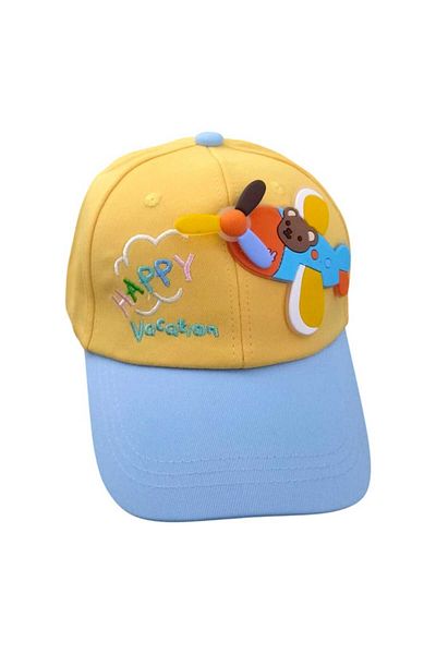 Aware Time 3-6 Years Unisex Children's Summer Hat with Adjustable Back Accessory