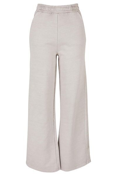 Urban Classics Damen Ladies Heavy Terry Garment Dye Slit Pants