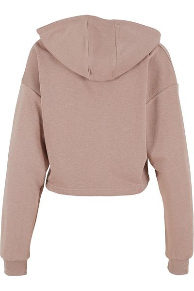 Urban Classics Damen Ladies Oversized Cropped Light Terry Hoodie