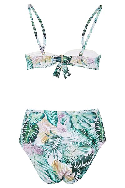 Urban Classics Damen Ladies High Waist Pattern Bikini
