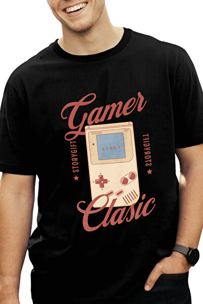 StoryGift Romania Tricou Barbati Gamer Clasic Joc Video Vintige Veeterani Cu ...