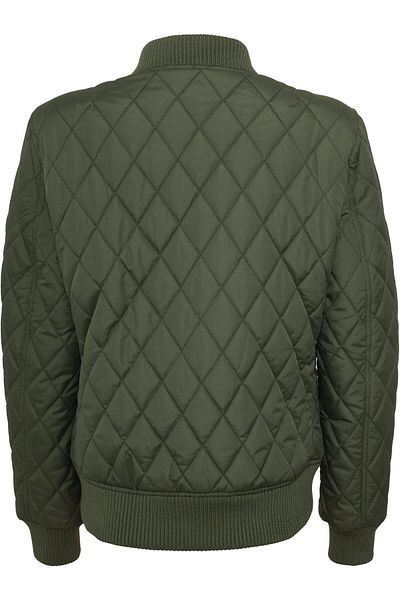 Urban Classics Damen Ladies Diamond Quilt Nylon Jacket