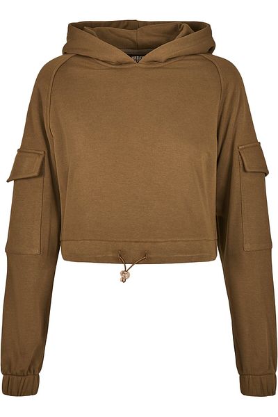 Urban Classics Damen Ladies Short Worker Hoody