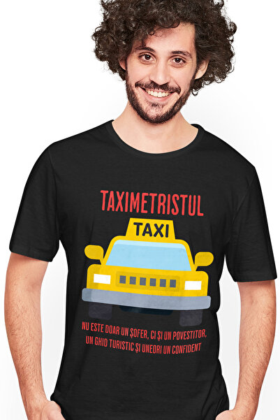StoryGift Romania Men's T-Shirt Taxi Car, Storytellers Crafts With Print On T...