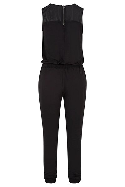 Urban Classics Damen Ladies Tech Mesh Long Jumpsuit