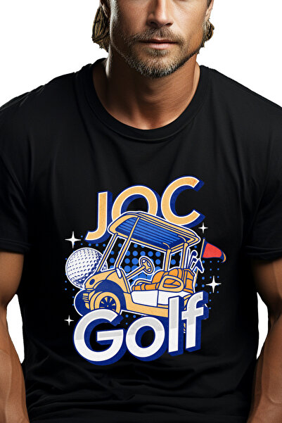 StoryGift Romania Tricou Barbati Masina Mica Pentru Golf, Minge Si Crosa, Iub...
