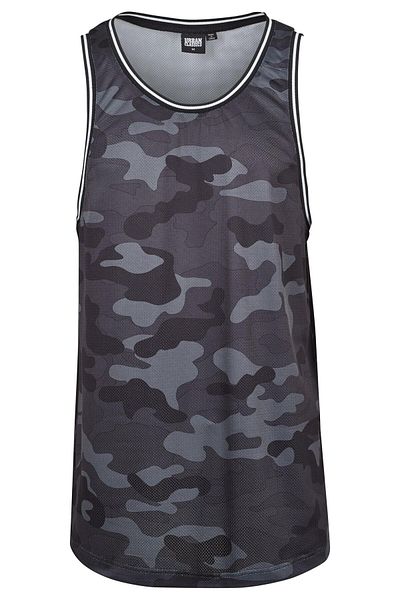Urban Classics Herren Camo Mesh Tanktop