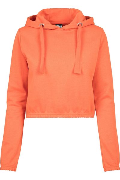 Urban Classics Damen Ladies Interlock Short Hoody