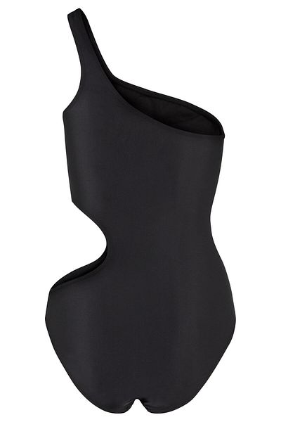 Urban Classics Damen Ladies Asymmetric Cut Out Swimmsuit