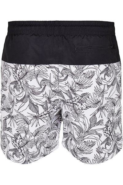 Urban Classics Herren Low Block Pattern Swim Shorts