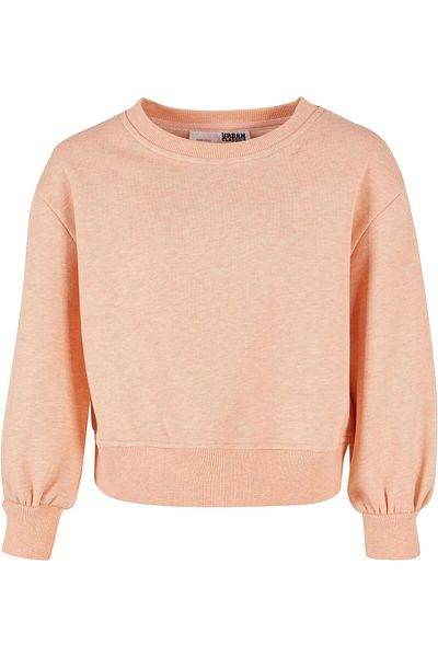 Urban Classics Damen Girls Oversized Color Melange Crewneck
