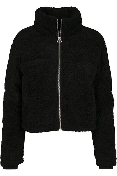 Urban Classics Damen Ladies Boxy Sherpa Puffer Jacket