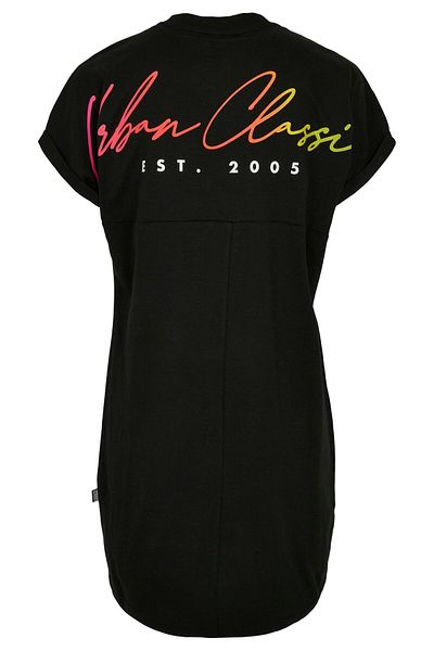 Urban Classics Damen Rainbow T-Shirt-Kleid für Damen