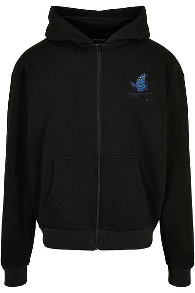 Mister Tee Herren Grid Head Butterfly Oversize Hoody