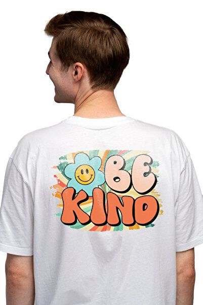 StoryGift Romania Tricou Barbati Cu Mesajul "be Kind", Stilul Hippie, Cultura...