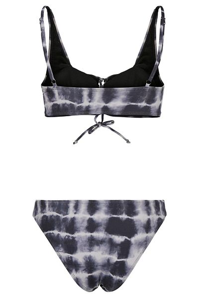Urban Classics Damen Ladies Lace Up Tie Dye Bikini