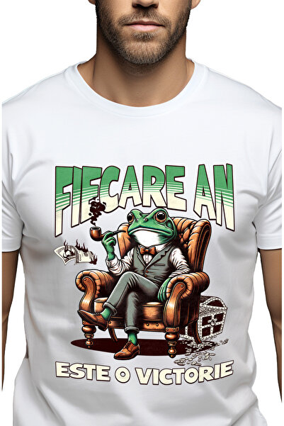StoryGift Romania Tricou Barbati Fiecare An Este O Victorie, Antreprenor, Afa...