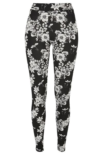 Urban Classics Damen Ladies Soft Aop Leggings