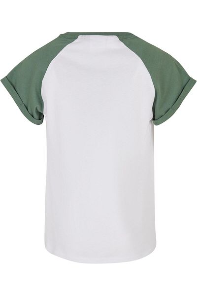 Urban Classics Damen Girls Contrast Raglan Tee