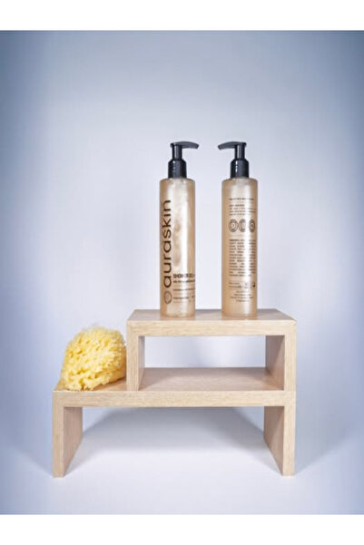 Auraskin Beauty AuraSkin Gel de dus, corp & par, 2 in 1, cu cafea, pentru toa...