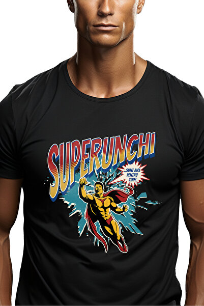 StoryGift Romania Tricou Barbati Super Unchi Supererou Sunt Aici Pentru Tine ...